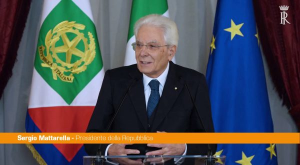 Mattarella “Rammarico per i Mondiali di calcio, ora rilancio e ripresa”