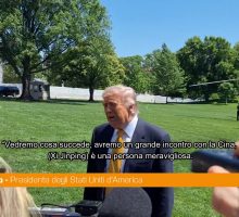 Trump &ldquo;La relazione con la Cina &egrave; buona, sar&agrave; una grande riunione&rdquo;