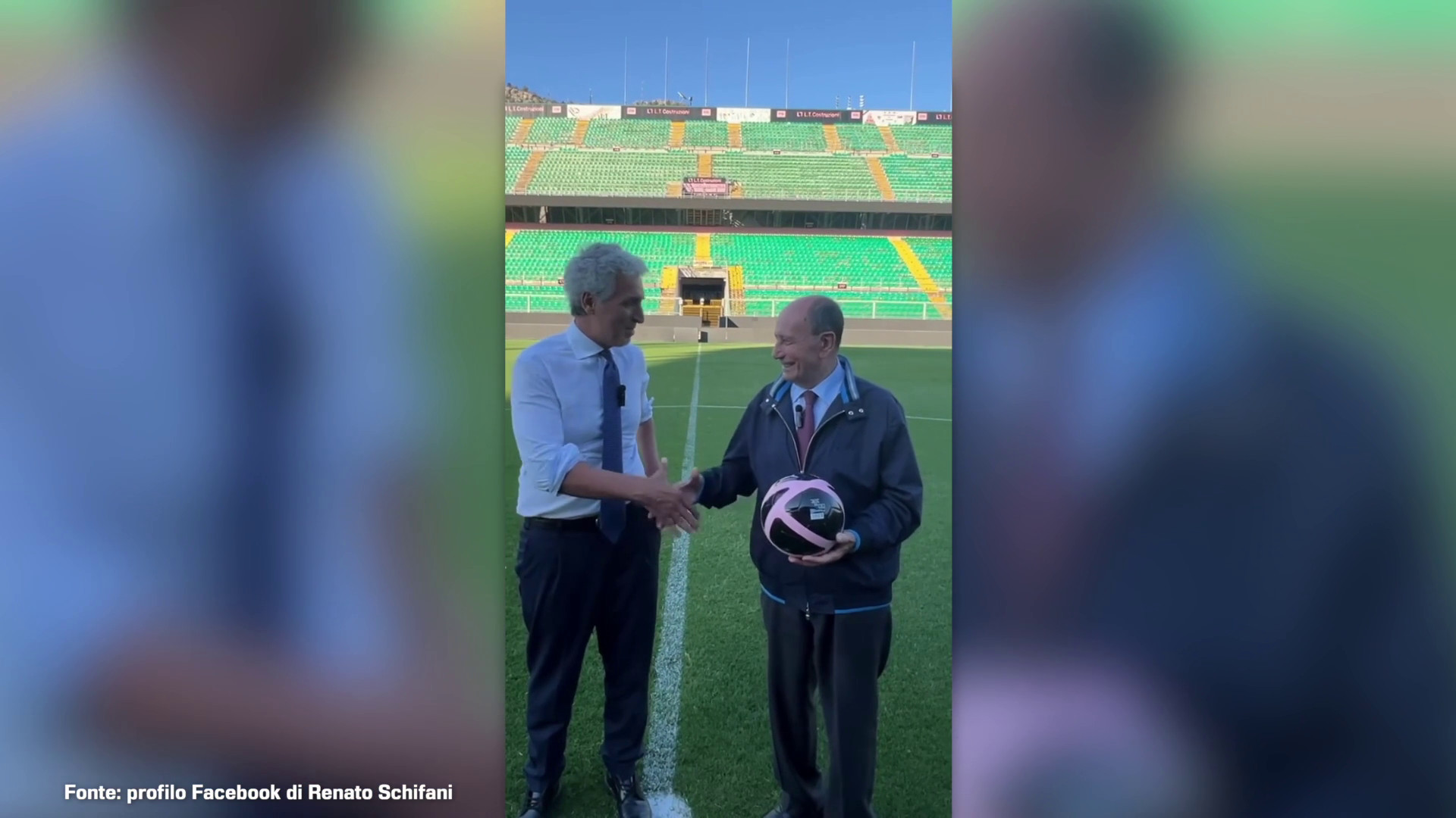 Calcio, Schifani “Manteniamo impegno, Palermo avrà stadio moderno e funzionale”
