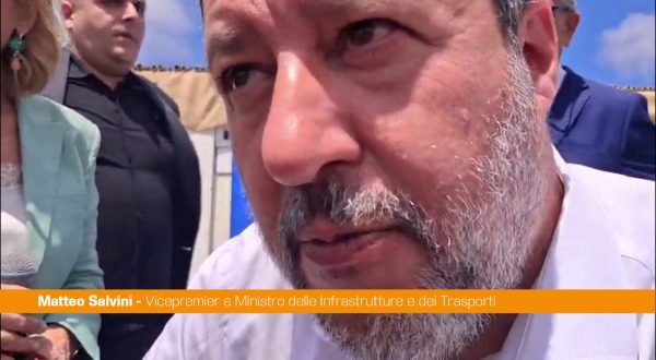 Ponte Stretto, Salvini “Aspettiamo parere Consiglio Superiore, sono fiducioso”
