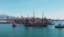 La Nave Amerigo Vespucci salpa dal Porto di Genova, le immagini dal drone