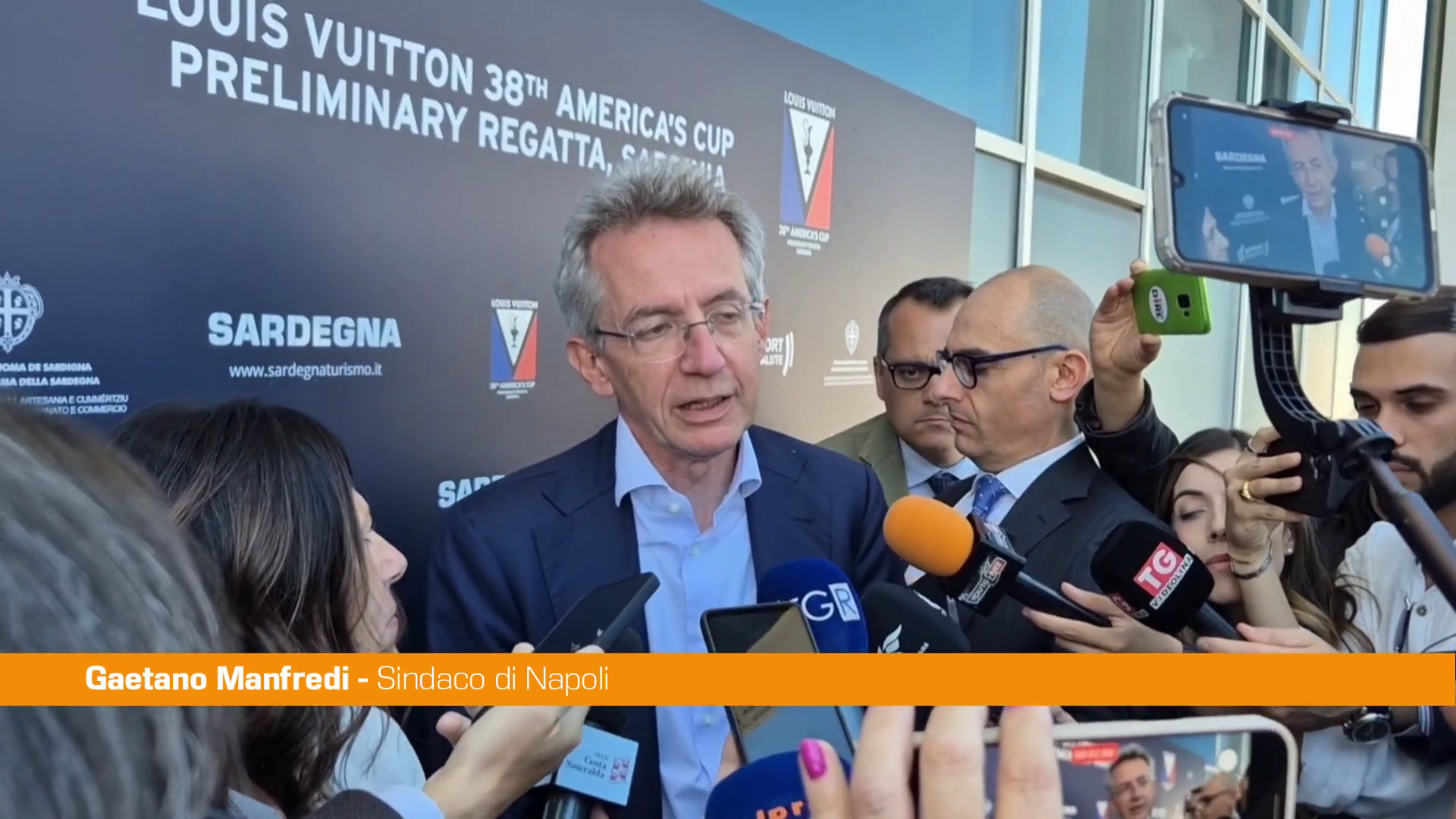 America's Cup, Manfredi "Cagliari e Napoli due grandi citt&agrave; del Mediterraneo"