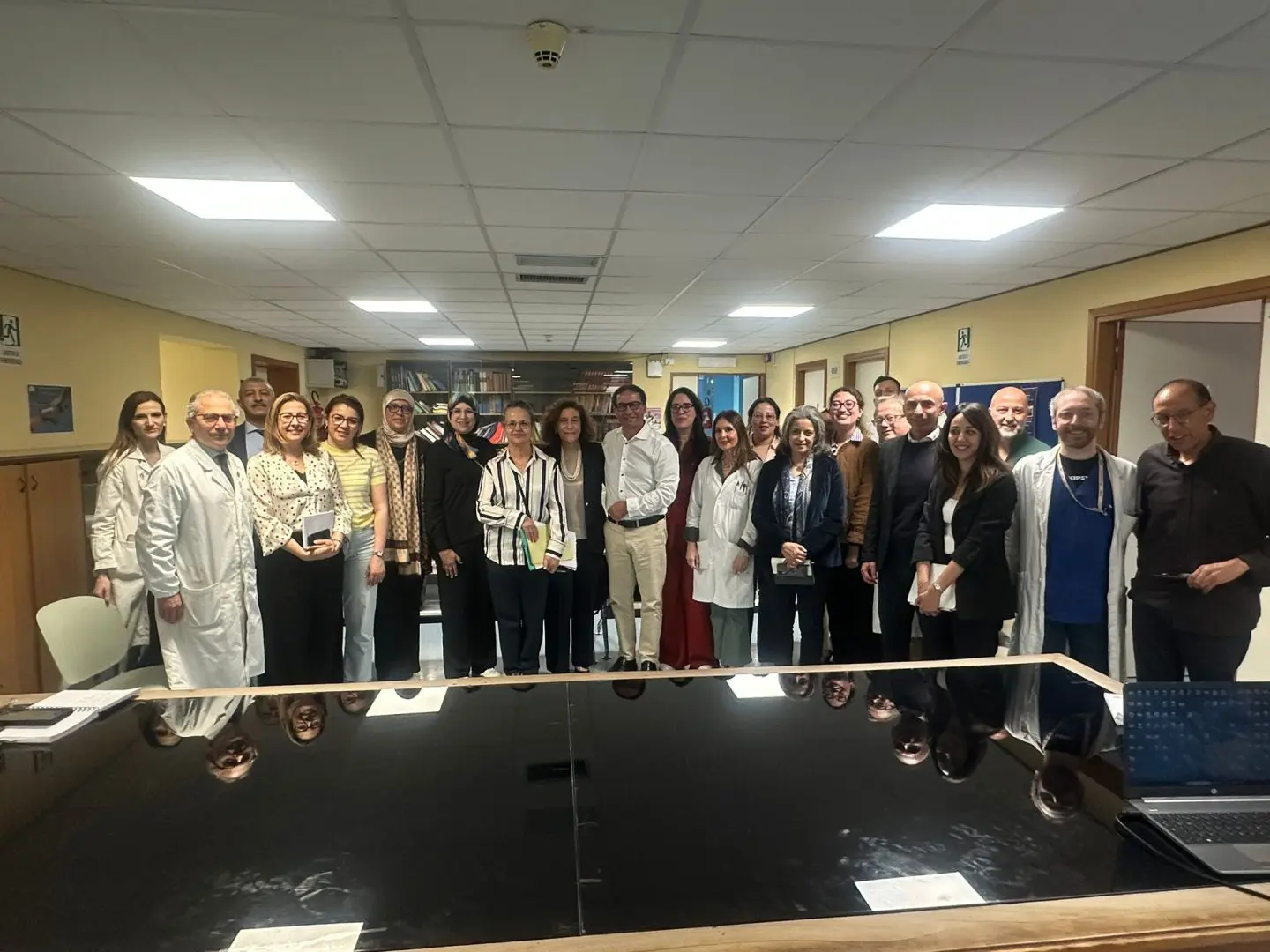 Un gruppo di studenti dell&rsquo;Universit&agrave; di Rabat in visita al Policlinico di Messina