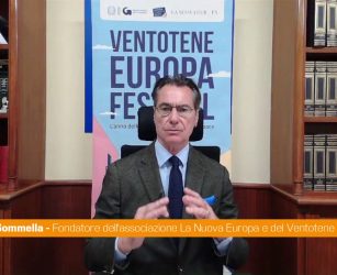 Sommella "Il Ventotene Europa Festival compie dieci anni"