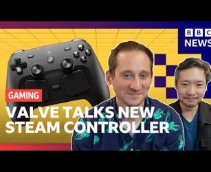 Valve discusses new Steam Controller and what's happening with the Steam Machine | BBC News