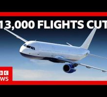 Airlines cut 13,000 flights in May as jet fuel prices soar | BBC News