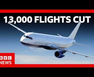 Airlines cut 13,000 flights in May as jet fuel prices soar | BBC News