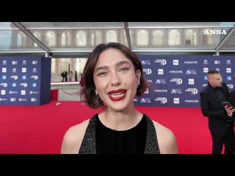 David di Donatello, protagonisti sul red carpet. Sbanca "Le citt&agrave; di pianura" #ansa #news