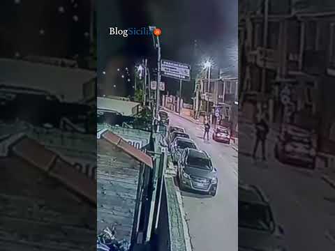 In un video di sorveglianza l’attentato di Sferracavallo #shorts #blogsicilia