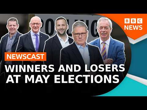 Who are the winners and losers at the UK May elections? | BBC Newscast