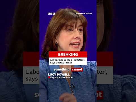 Labour has to 'do a lot better', says deputy leader. #KeirStarmer #Elections #BBCNews