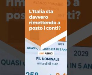 L&rsquo;Italia sta davvero rimettendo a posto i conti?