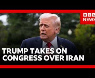 Trump tells Congress he does not need its approval for Iran war | BBC News