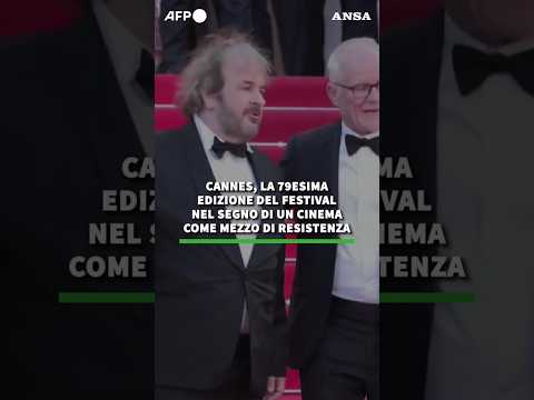 Cannes, il Festival nel segno di un cinema inteso come resistenza #ansa #news