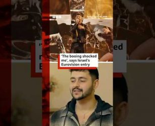 'The booing shocked me', says Israel's Eurovision entry. #Israel #Eurovision #BBCNews