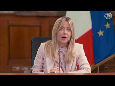 29^ seduta del COMINT, l’intervento del Presidente Meloni