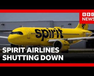 Spirit Airlines shutting down after rescue talks collapse | BBC News