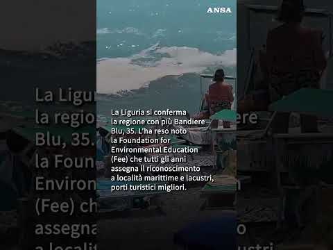 In Italia le Bandiere Blu salgono a 257, Liguria al top #ansa #news