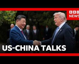 Trump and Xi conclude 'very successful' talks in Beijing, but no deals announced | BBC News