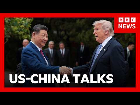 Trump and Xi conclude 'very successful' talks in Beijing, but no deals announced | BBC News