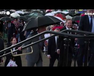 Garden party con dj set a Buckingham Palace, alla consolle c'e' Re Carlo #ansa #news