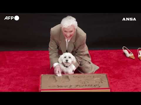 Hollywood, cerimonia delle impronte per Glenn Close#ansa #news