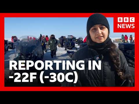 How the BBC reported from the Canadian&nbsp;Arctic&nbsp;frontline | BBC News