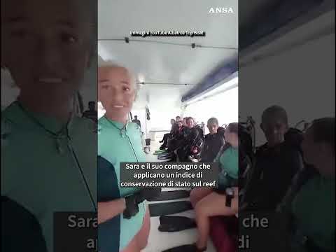 Tragedia alle Maldive, in un video del 2021 Monica Montefalcone spiega il suo lavoro #ansa #news