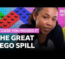 The Lego disaster triggered by a rogue wave