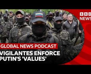 How Russian vigilantes enforce Putin's 'traditional values' | Global News Podcast