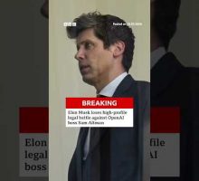 Jury tosses Elon Musk's lawsuit against OpenAI and its boss Sam Altman. #USNews #BBCNews