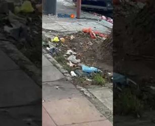 Rifiuti ovunque in Via Ammiraglio Rizzo: Palermo, &egrave; ora di pulire!