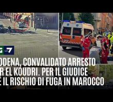 Modena, convalidato arresto per El Koudri. Per il giudice c'&egrave; il rischio di fuga in Marocco