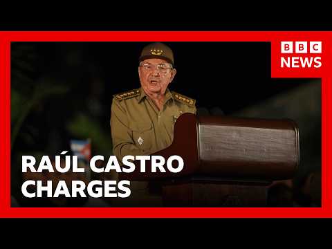 LIVE: Trump administration announces charges against Raúl Castro | BBC News