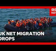 UK net migration down 48% year on year | BBC News