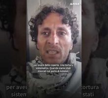 Flotilla, Sergi: "Torture psicologiche e fisiche e ministro Ben-gvir era li'" #ansa #news
