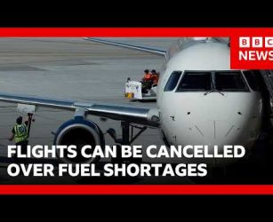 UK airlines to be allowed to cancel flights in advance over fuel shortages | BBC News