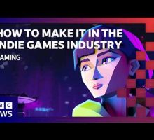 Indie game bosses reveal how to make it in the gaming industry | BBC News