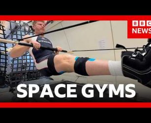 Testing the space gyms of the future | BBC News