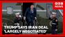 Trump says Iran deal 'largely negotiated' including reopening Strait of Hormuz | BBC News