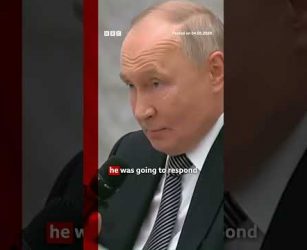 'One if not the largest strikes by Russia on Kyiv since war began'. #Ukraine #Russia #BBCNews