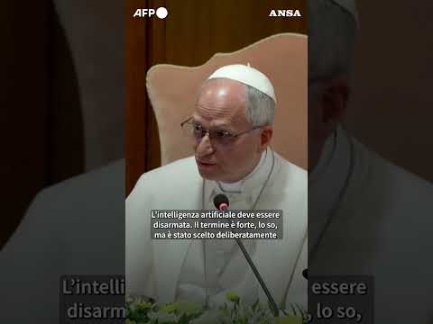 Magnifica Humanitas, la prima enciclica di Leone XIV: “Disarmare l’intelligenza artificiale” #ansa
