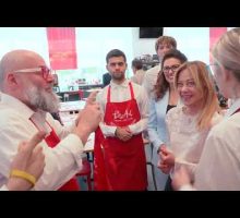 Visita del Presidente Meloni al ristorante PizzAut di Monza