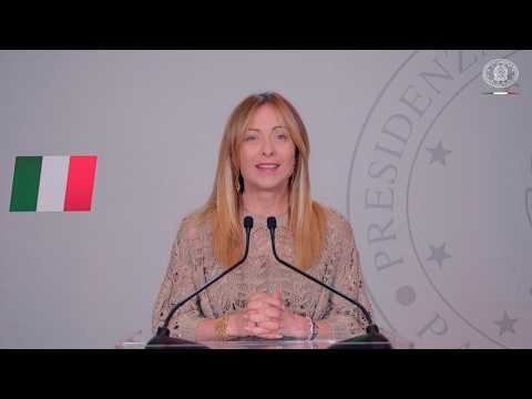 L’Italia del PNRR, il videomessaggio del Presidente Meloni