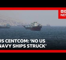 US denies Iranian claim that it hit American warship trying to enter Strait of Hormuz | BBC News