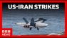 US strikes Iran targets for second time in three days | BBC News