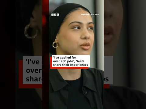 ‘I’ve applied for over 200 jobs’, Neets share their experiences. #Neets #Work #BBCNews
