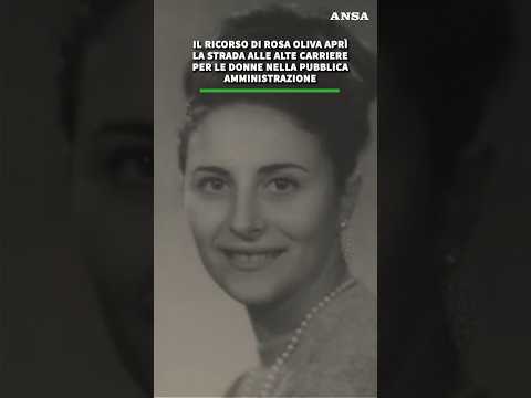 “Le donne della Repubblica”,Oliva:il ricorso che aprì alle donne l’accesso alle carriere pubbliche