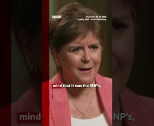 &lsquo;I have no memory of seeing that motorhome&rsquo;, says Nicola Sturgeon #BBCNews