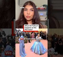 What actually happens at the Met Gala? #BBCNews